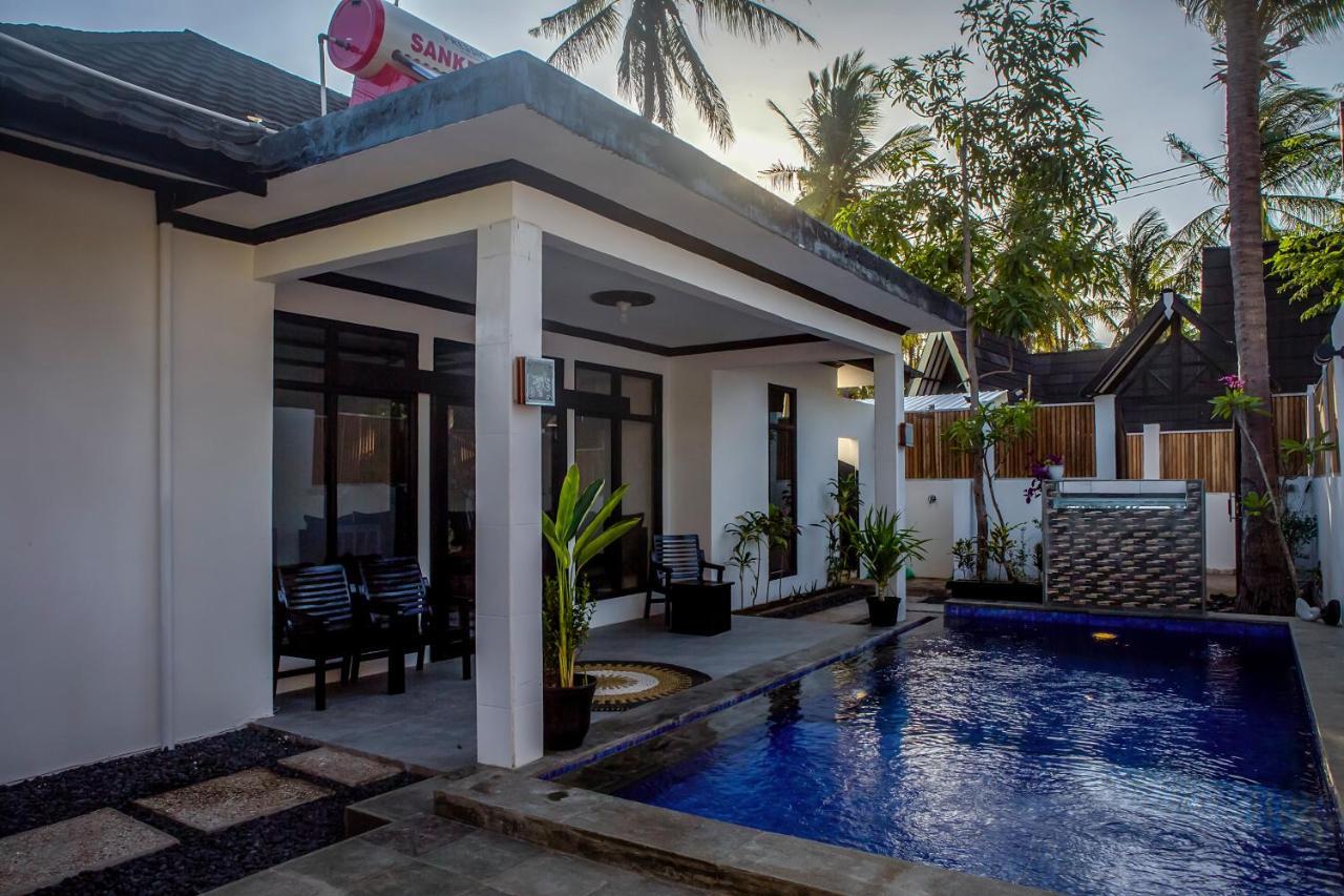Sanctum Dive Villa With Private Pool Gili Trawangan Exteriör bild
